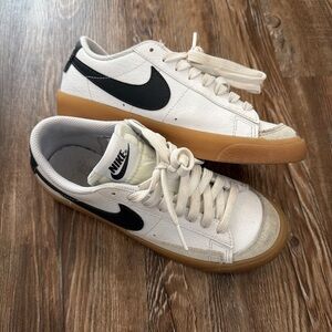 Kids Nike Blazer Low Sneakers with Gum Sole